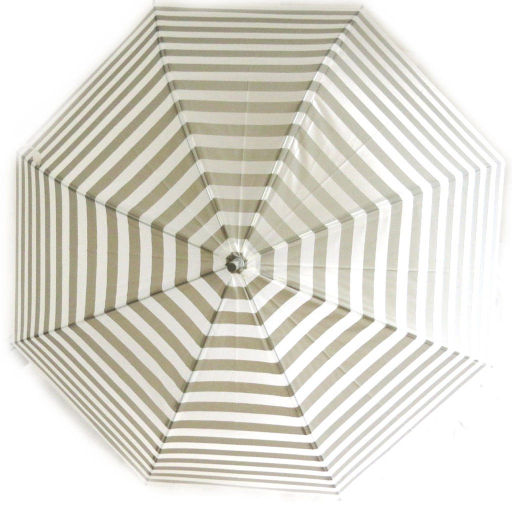 Parapluie créateur \'Singing in the rain\' gris transparent - 85 cm - [M6340]