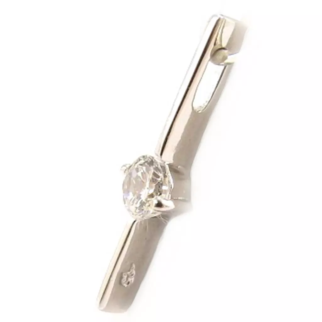 les trésors de lily Pendentif Argent 'Câlin' Blanc [C3625]