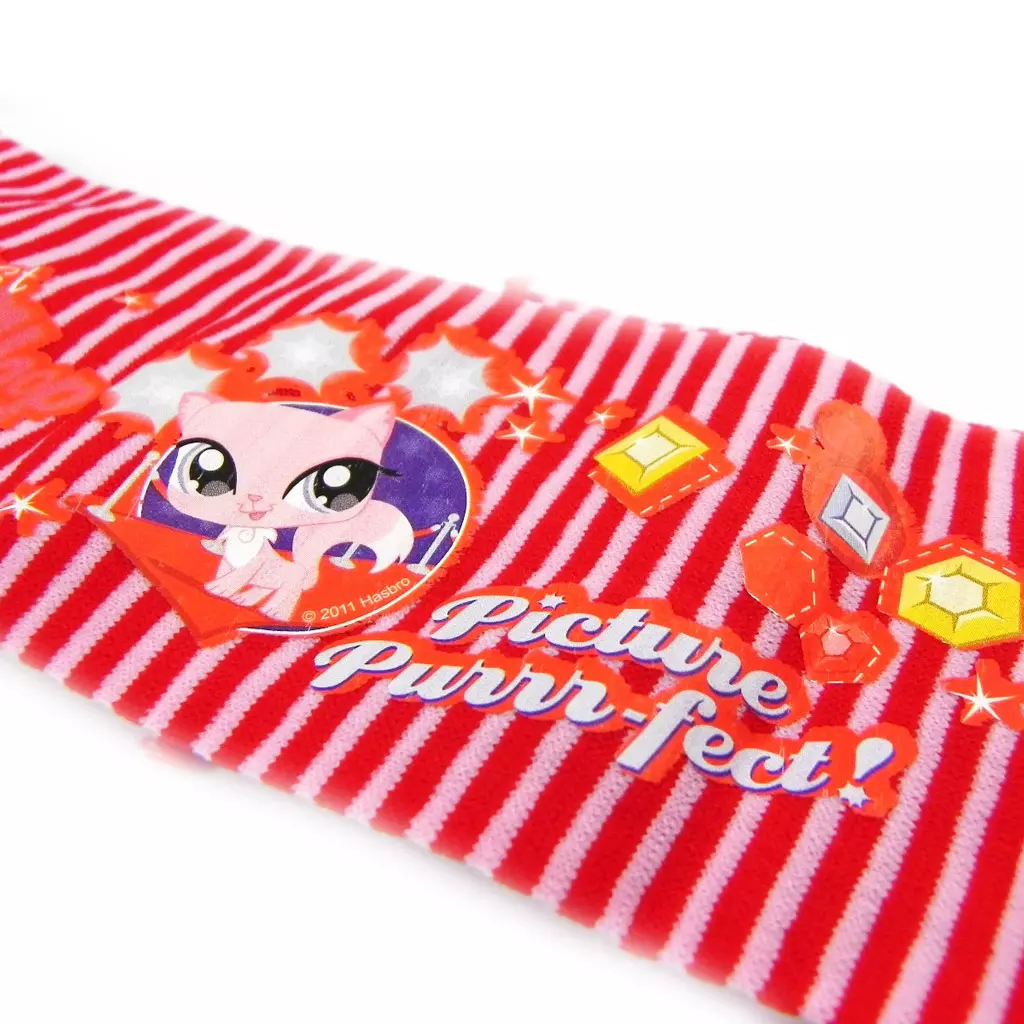 les trésors de lily Bandeau 'Pet shop' rouge [H7265]
