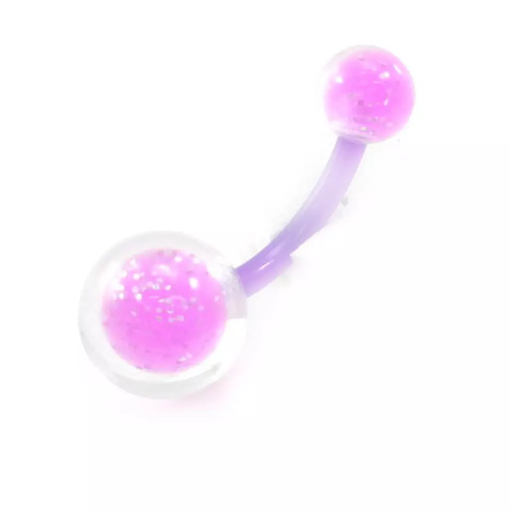 les trésors de lily Body Piercing 'Coloriage' violet [I9473]