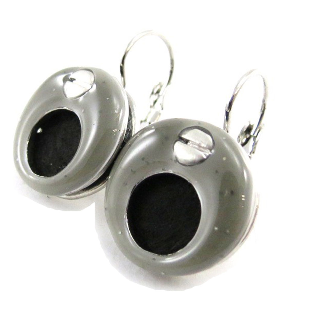 Dormeuses Créateur \'Judith\' gris - [J1844]