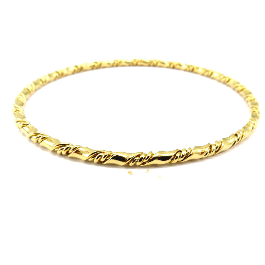Bracelet Plaqué Or \'Chorégraphie\'  - [K4761]