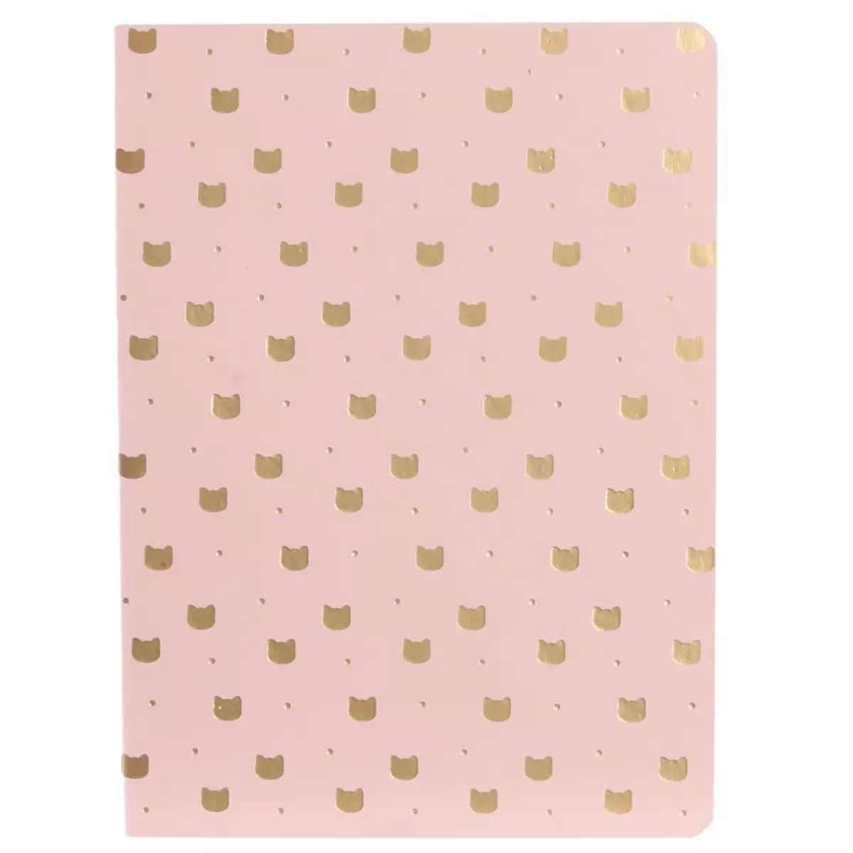 les trésors de lily Carnet A6 'Chats' rose doré 15x115x05 cm [Q5433]