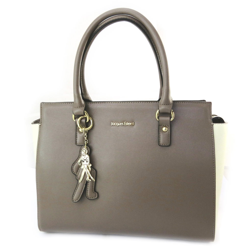 Sac En Cuir Vintage Jacques Esterel - Noir, Porté épaule, Doublure Cuir, Occasion Bon état