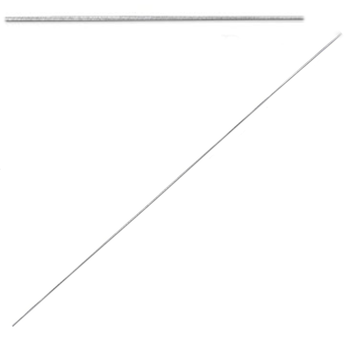 Chaîne Cheville Argent \'Serpent\' argenté - 25 cm 1 mm - [Q8197]