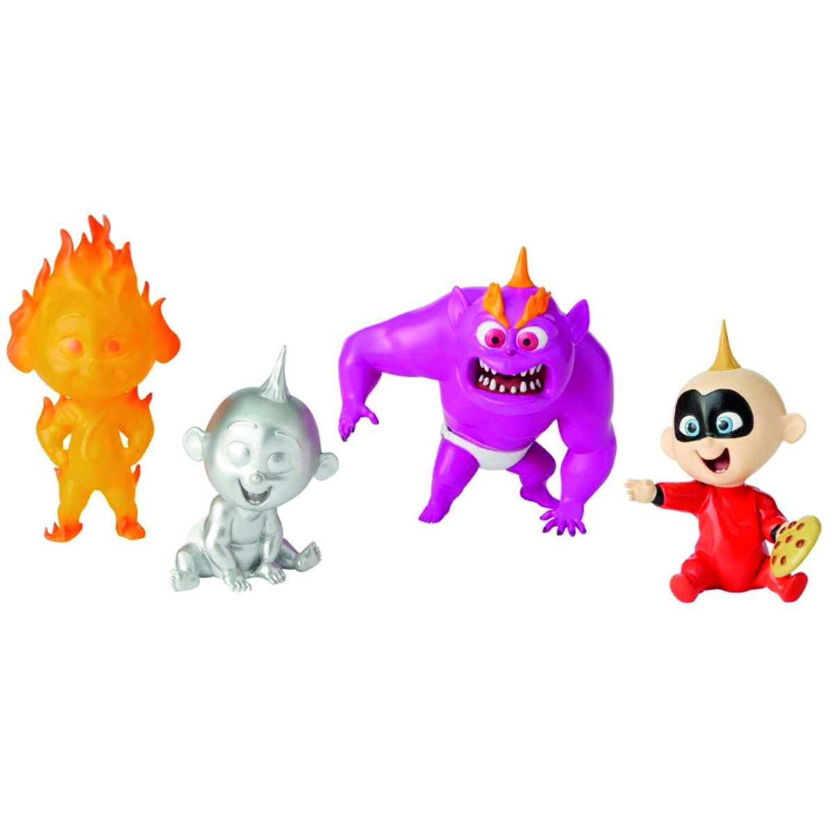 Figurines Resine Jack Jack Rouge Noir 4 Etats Du Bebe Q2850