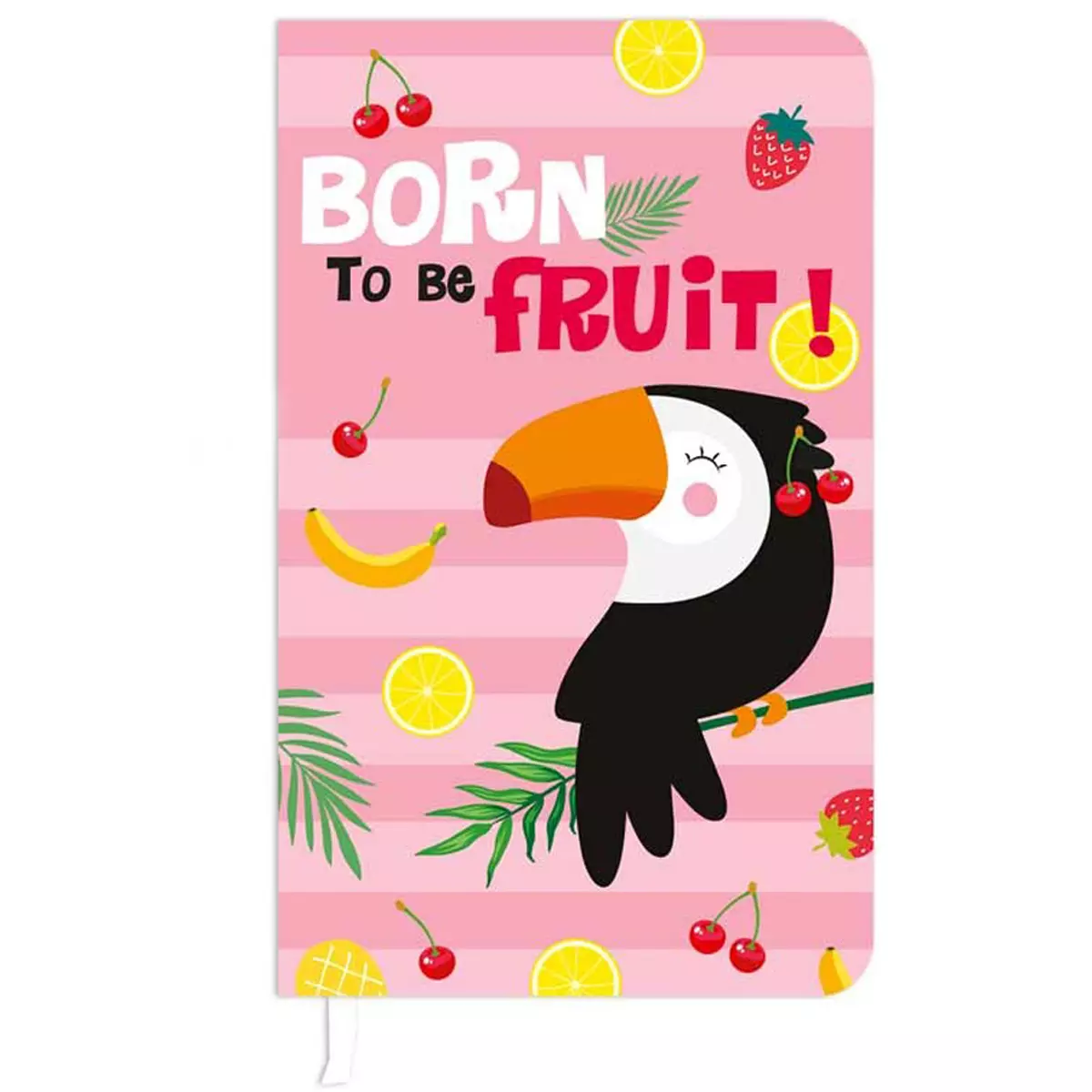 les trésors de lily Carnet de notes 'Toucans' rose (Born to be fruit ) 145x9 cm (72 pages) [Q6918]