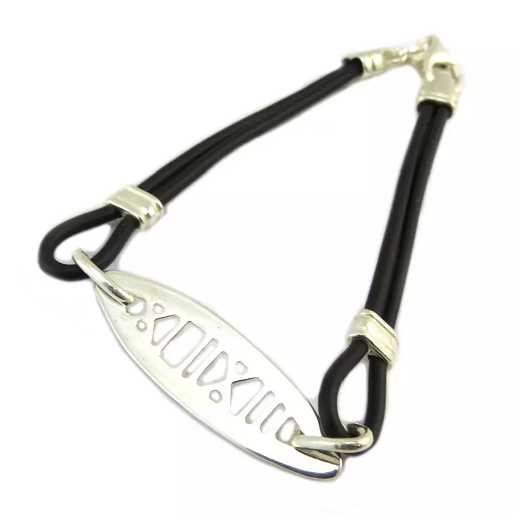les trésors de lily Bracelet Argent 'Ambiance Zen' [B6818]