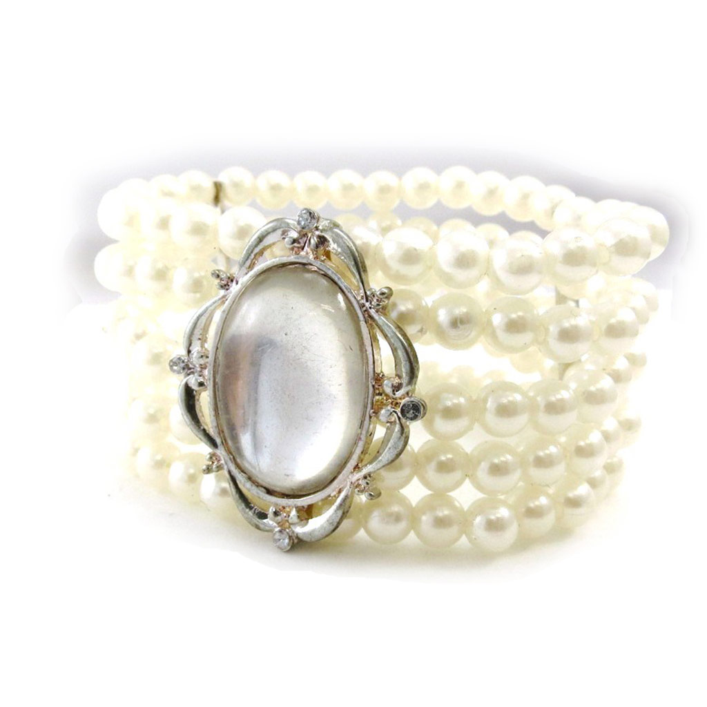 Bracelet \'Eva\' Blanc  - [E4345]