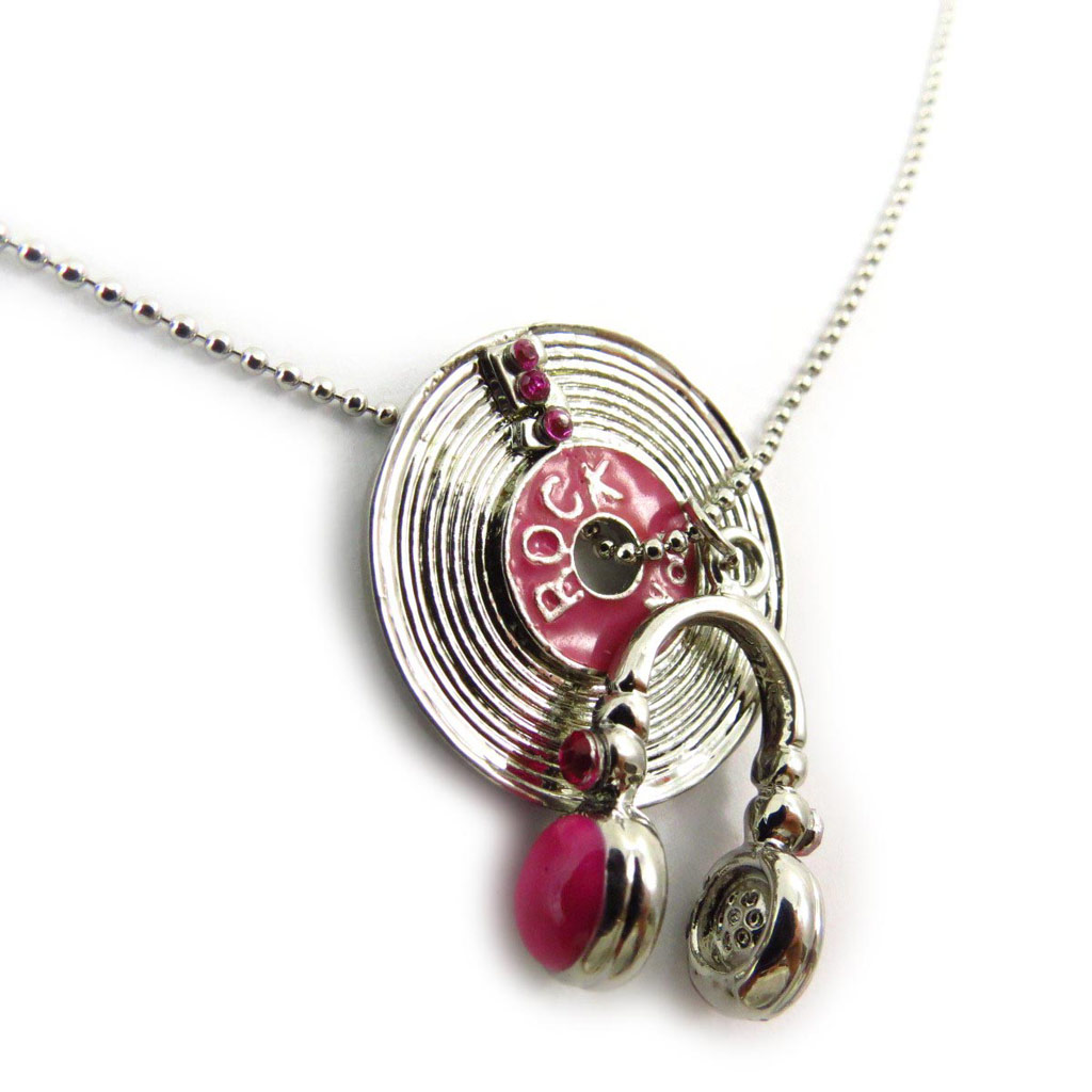 Collier Créateur \'Music Generation\' Rose  - [E4358]