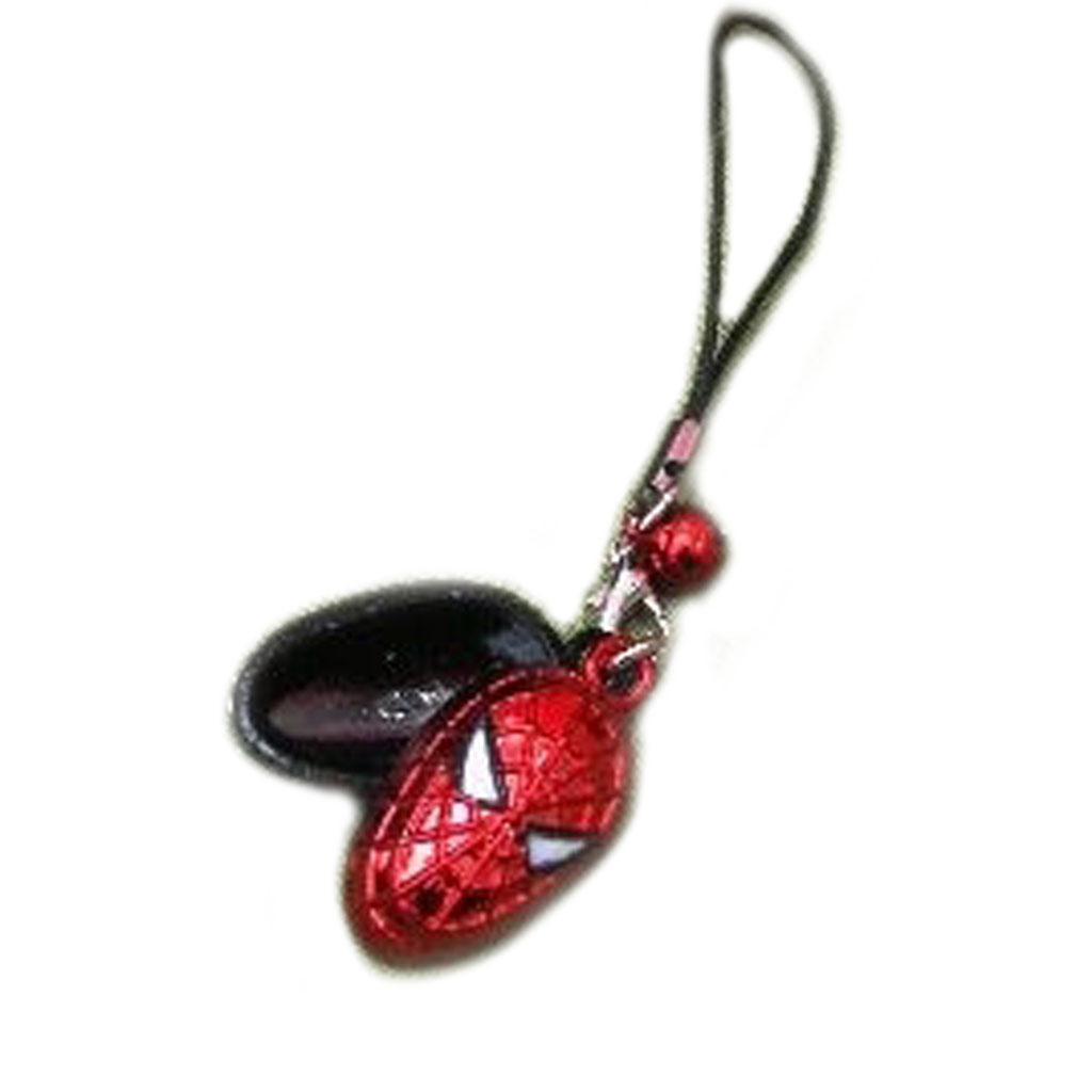 Doudou Portable \'Spiderman\' Noir Rouge  - [E4979]