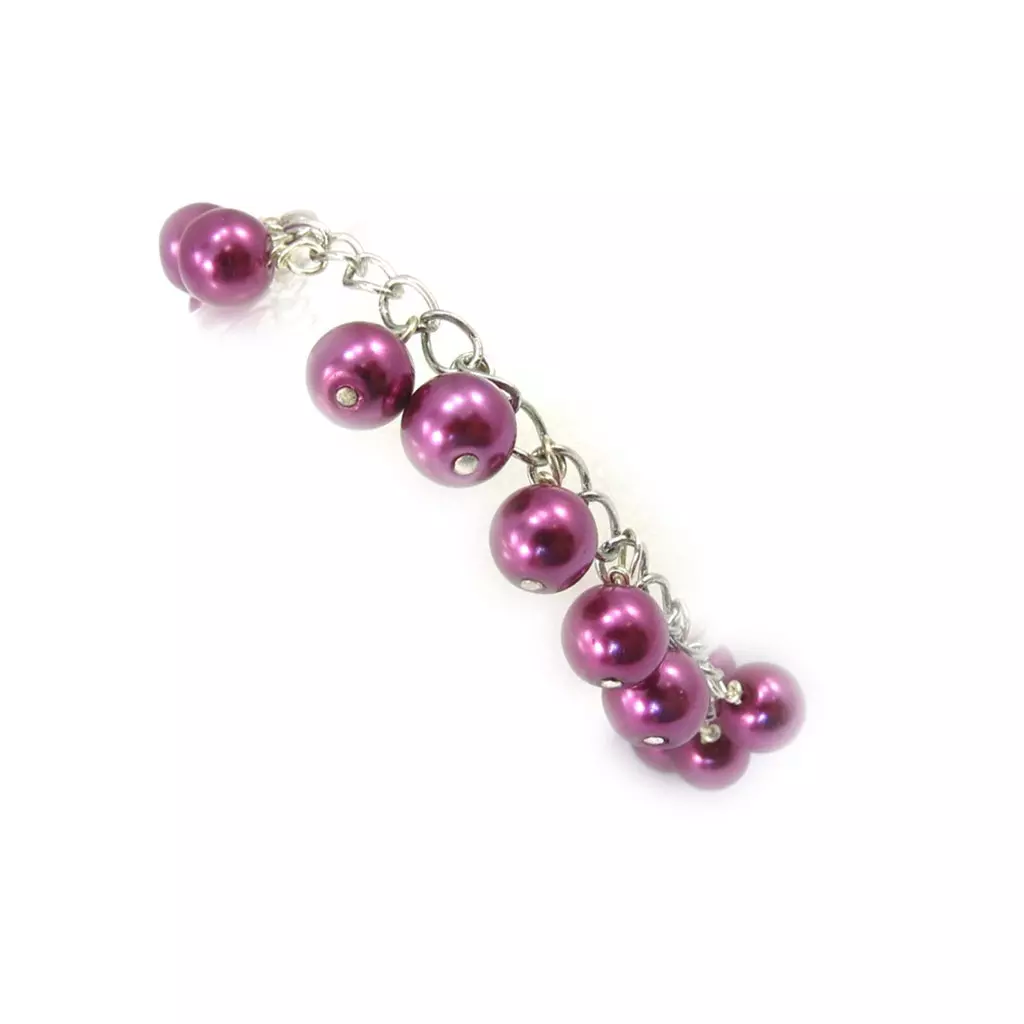 les trésors de lily Bracelet créateur 'Perla' violet [K3245]