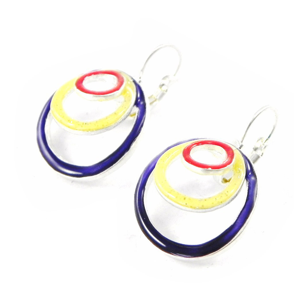 Dormeuses Créateur \'Les Acidulés\' multicolore - [H8371]