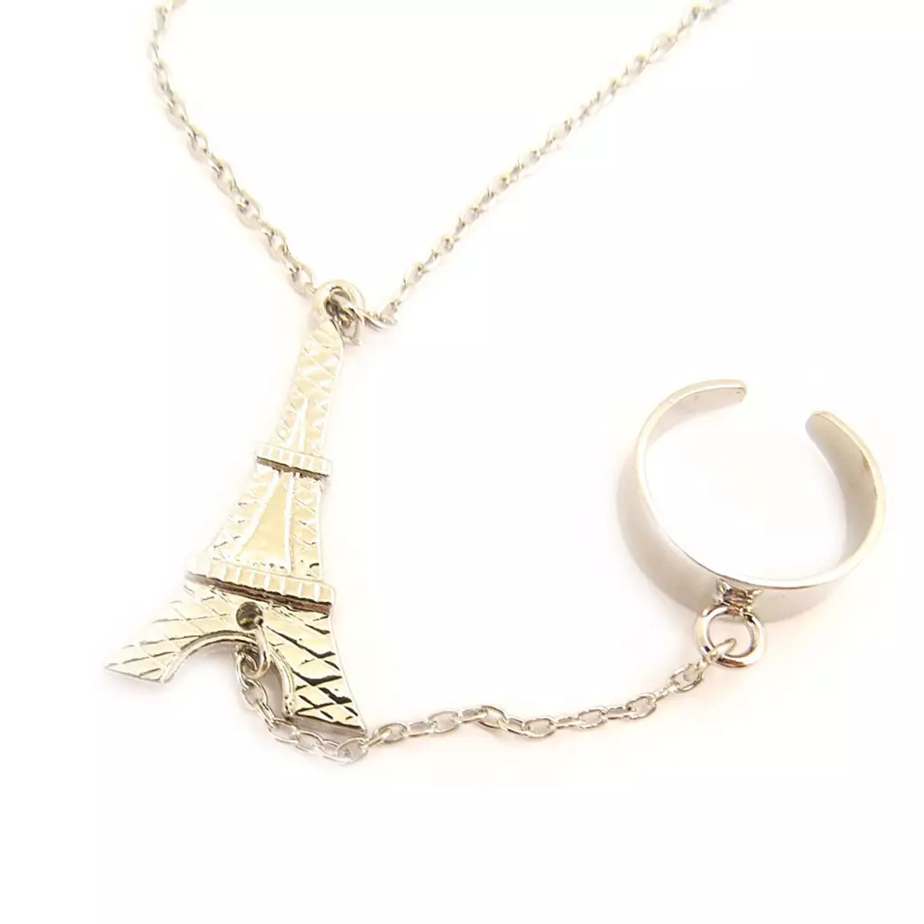 les trésors de lily Chaine cheville esclave 'Tour Eiffel' [L5096]