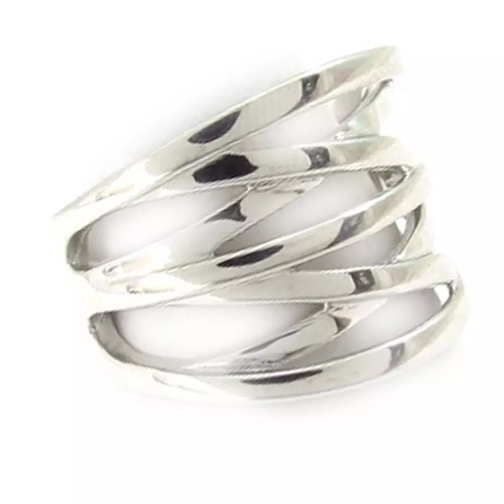 les trésors de lily Bague Argent 'Chorégraphie' [K6600]