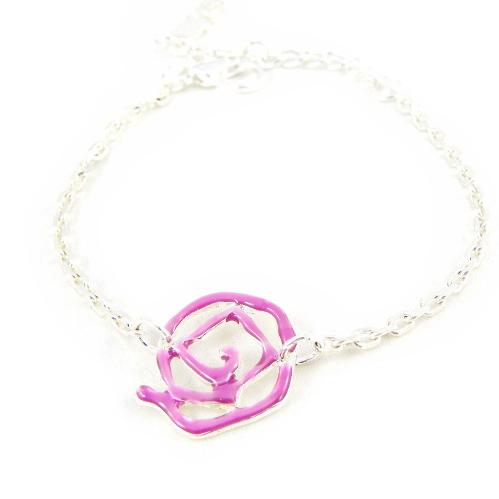 Bracelet Créateur \'Les Acidulés\' rose - [H4780]