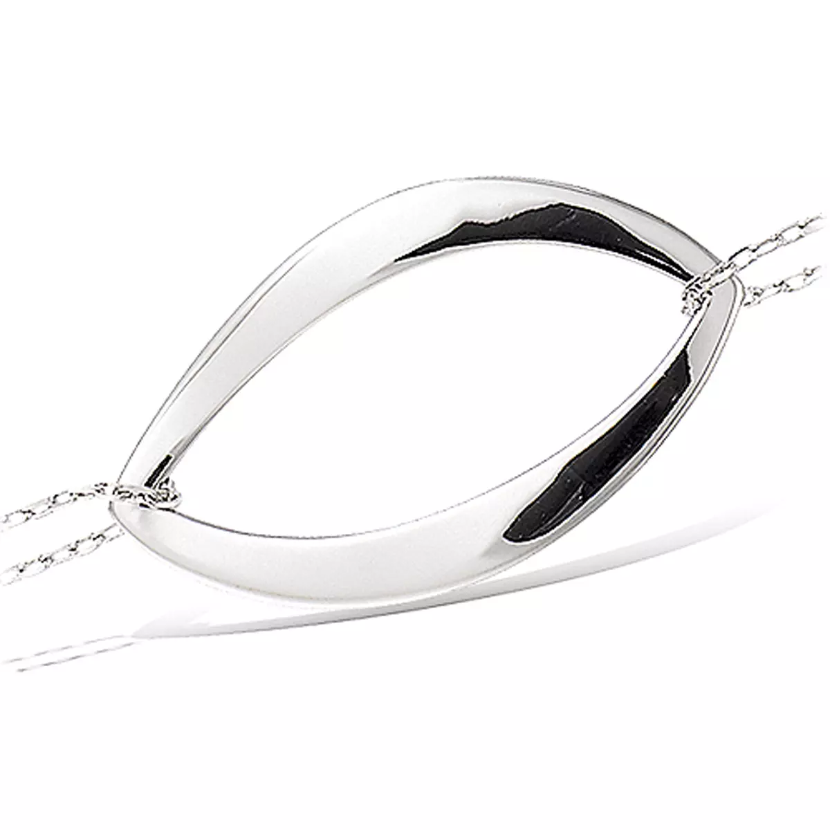 les trésors de lily Bracelet Argent 'Chorégraphie' argenté 35x22 mm [L7220]