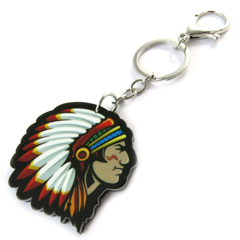 Porte-Clés \'Navajos\' noir multicolore - [N9335]