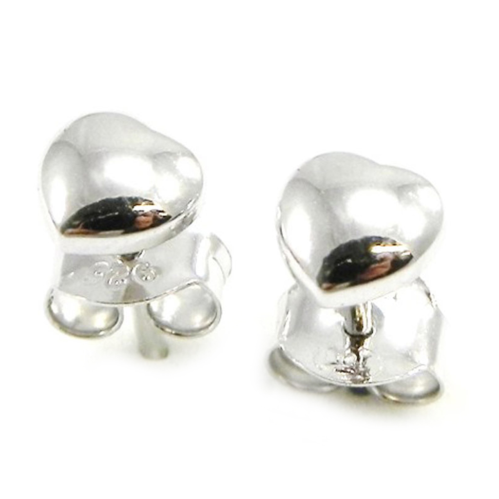 Boucles Argent \'Love\' argenté - [I3938]