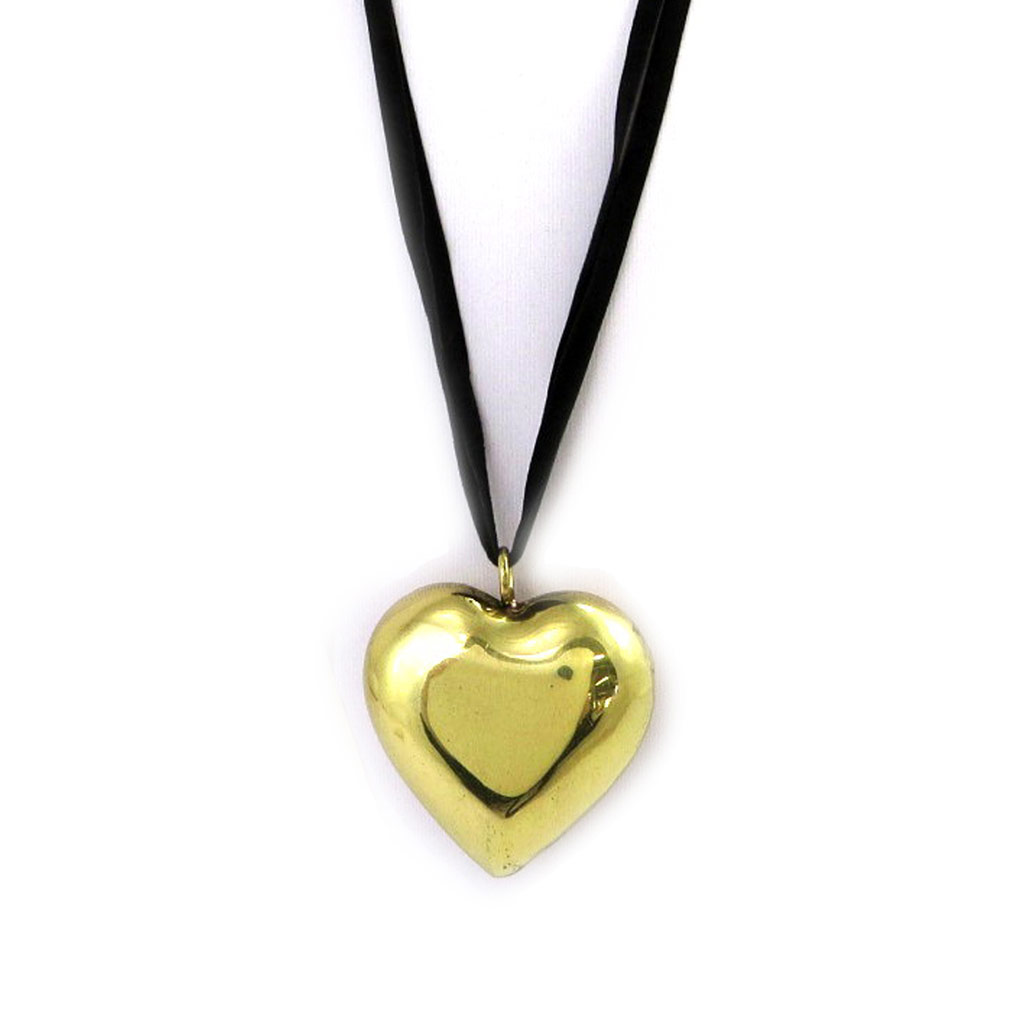 Sautoir Créateur \'Love\' doré  - [M0651]