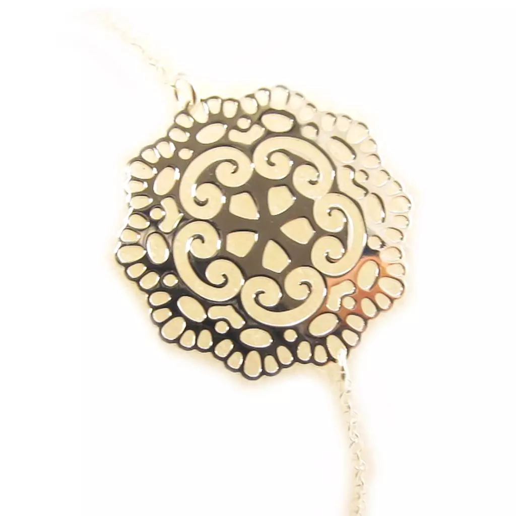 les trésors de lily Bracelet Argent 'Carmen' [L2143]