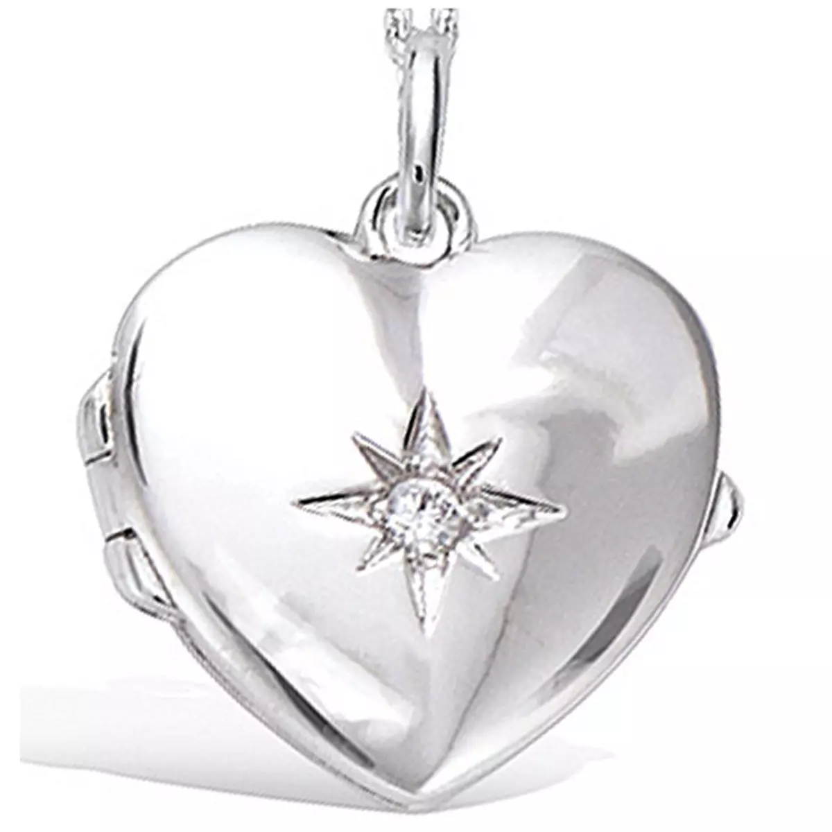 les trésors de lily Pendentif Argent 'Love Secrets' (cassolette) 18x17 mm [Q1102]