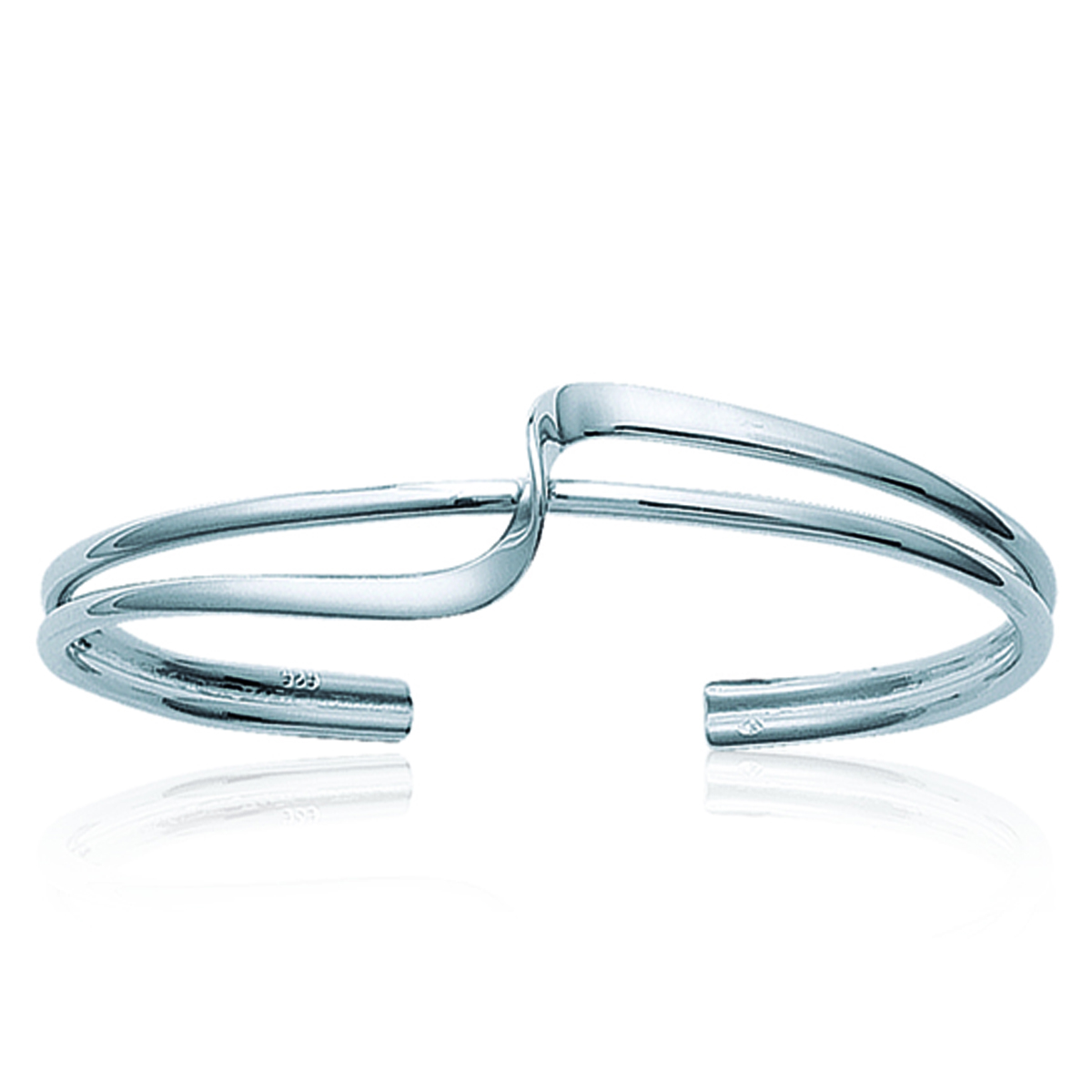 Bracelet Argent \'Chorégraphie\'  - [B9837]