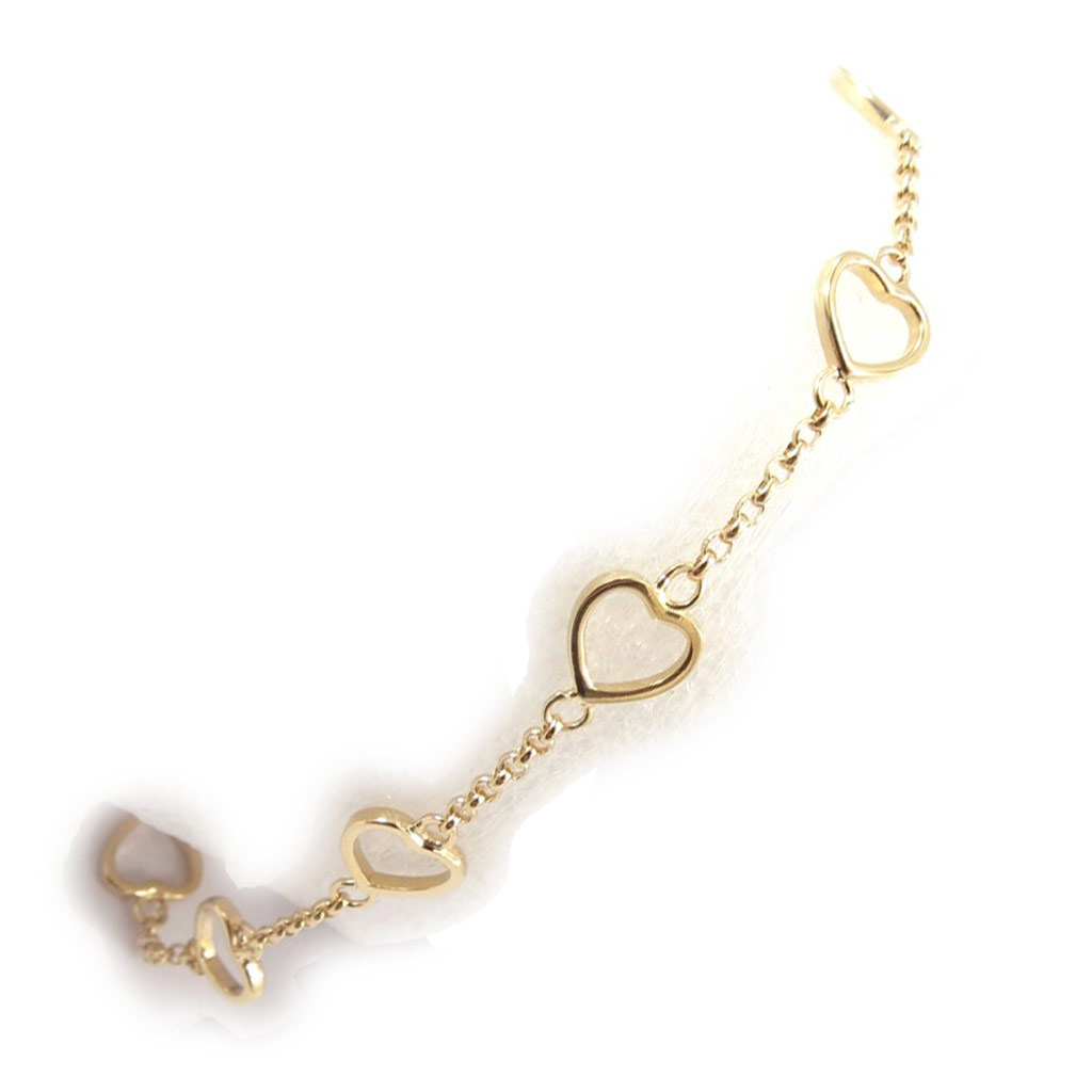 Bracelet Plaqué or \'Love\'  - [J9561]