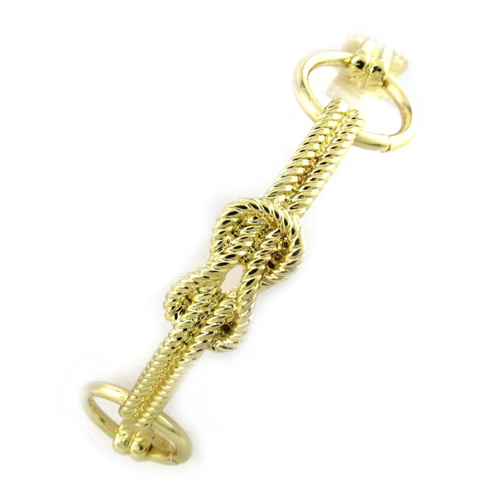 Bracelet \'Noeud marin\' doré - [M4149]