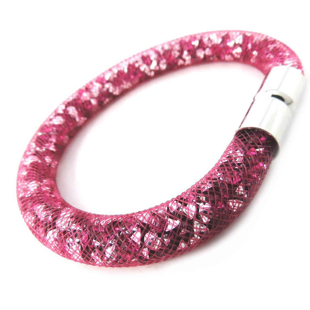 Bracelet Créateur \'Joyaux\' rose - [M4156]
