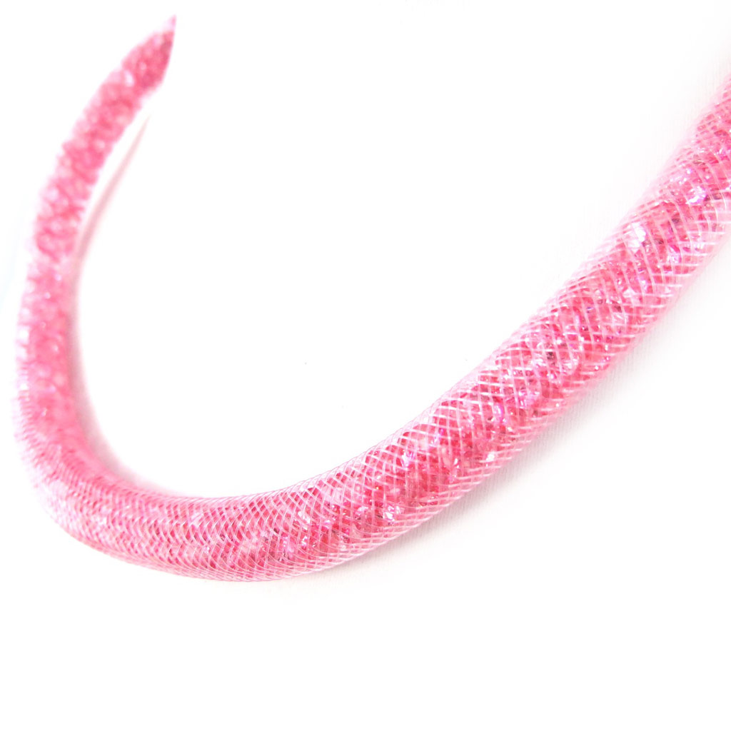 Collier créateur \'Joyaux\' rose - [M4160]