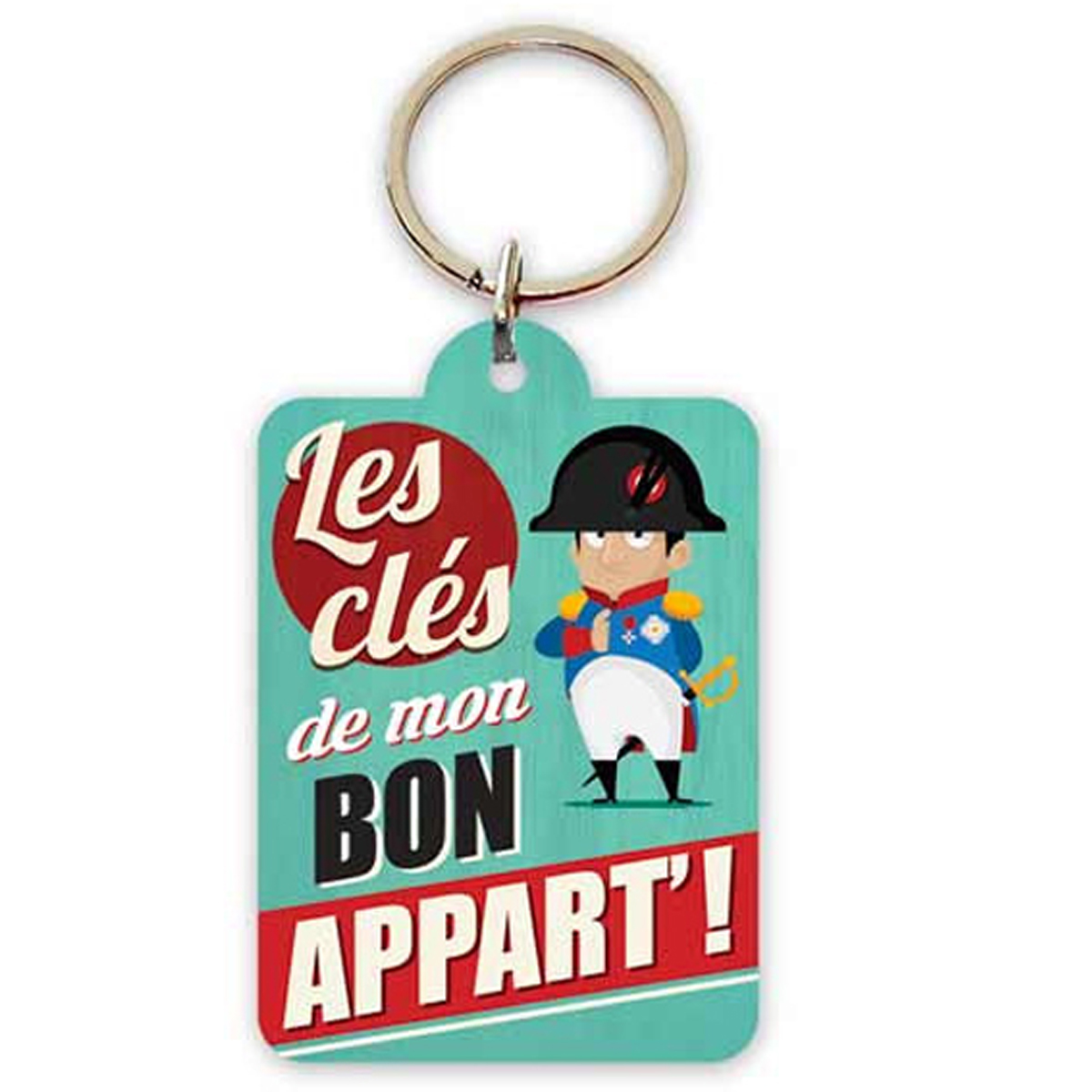 Porte-Clés bois \'Corsica\' (les clés de mon Bon Appart\'!) - 65x45 cm - [R2308]
