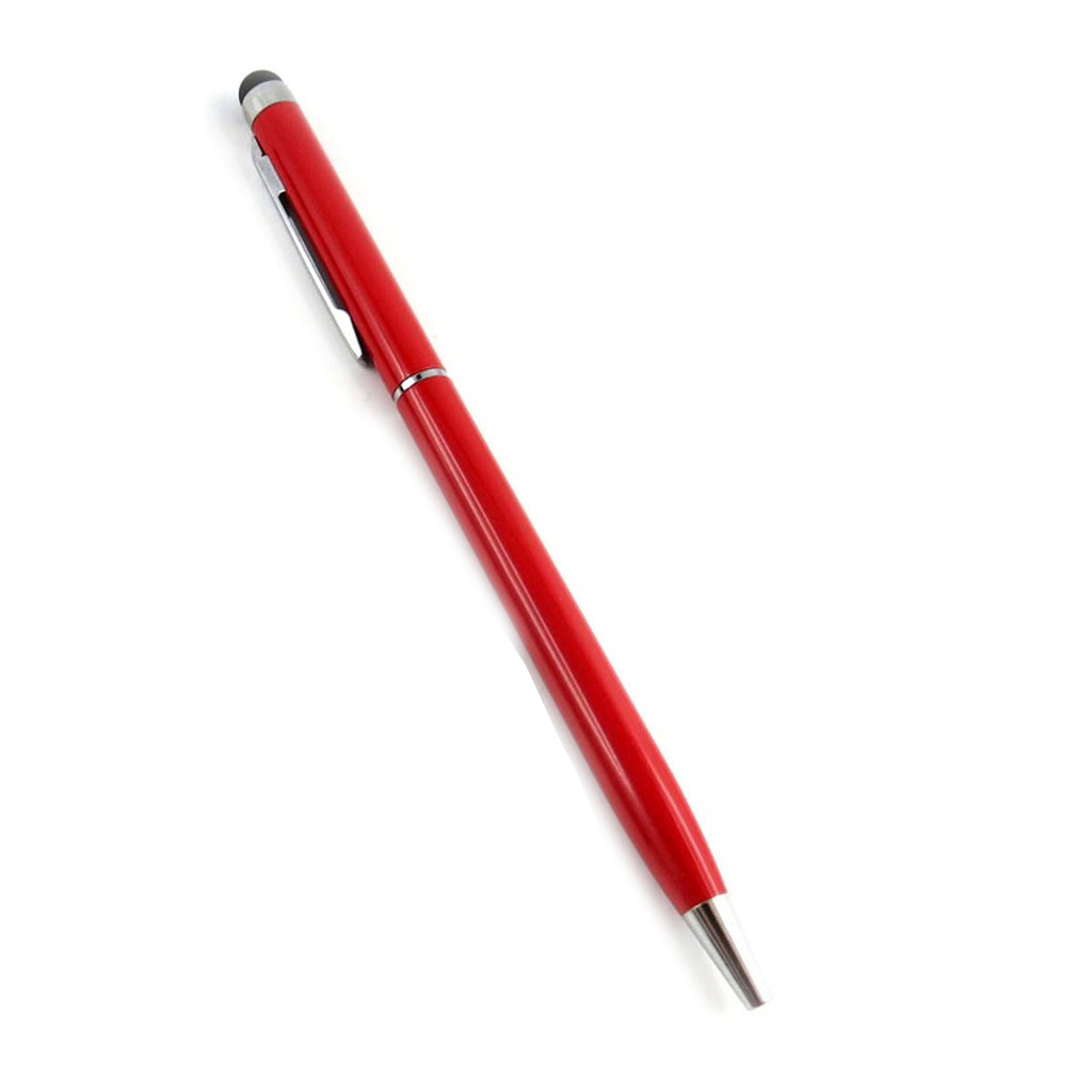 Stylo stylet \'Coloriage\' rouge - 14 cm - [A1839]
