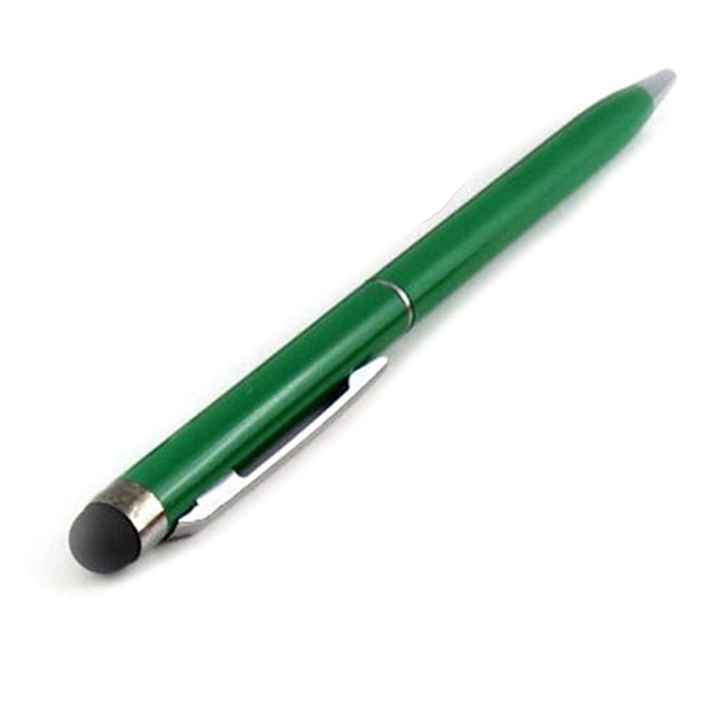 Stylo stylet \'Coloriage\' vert - 14 cm - [A1841]