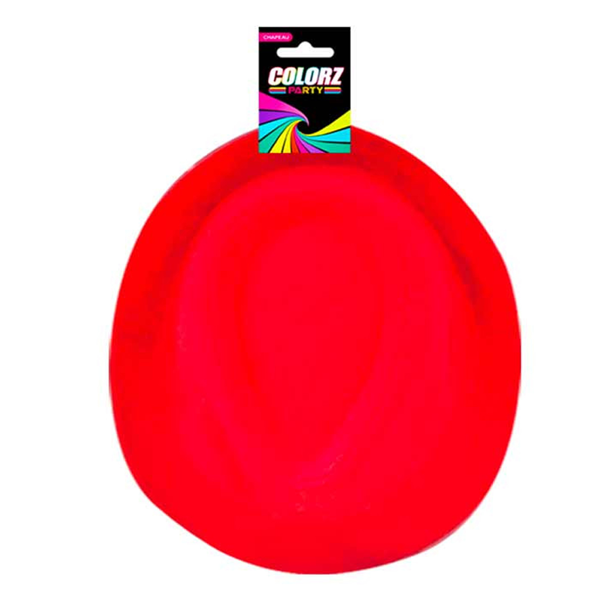 Chapeau Borsalino \'Coloriage\' rouge - taille unique - [R2619]