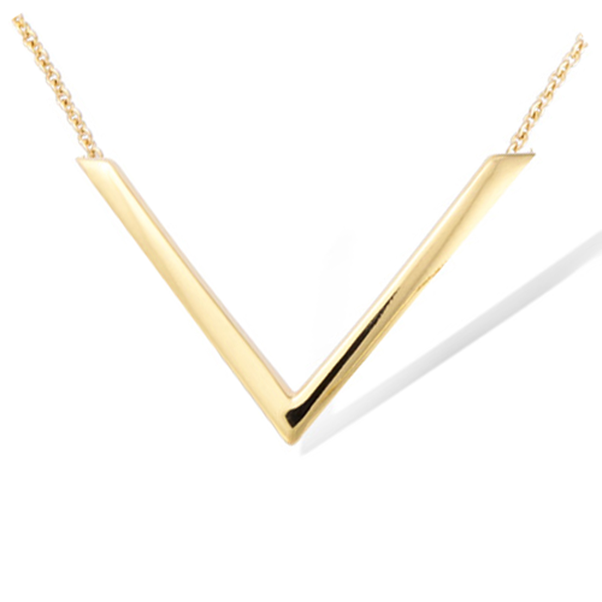 Collier plaqué or \'Cléopatra\' doré - 30x20 mm - [R4230]