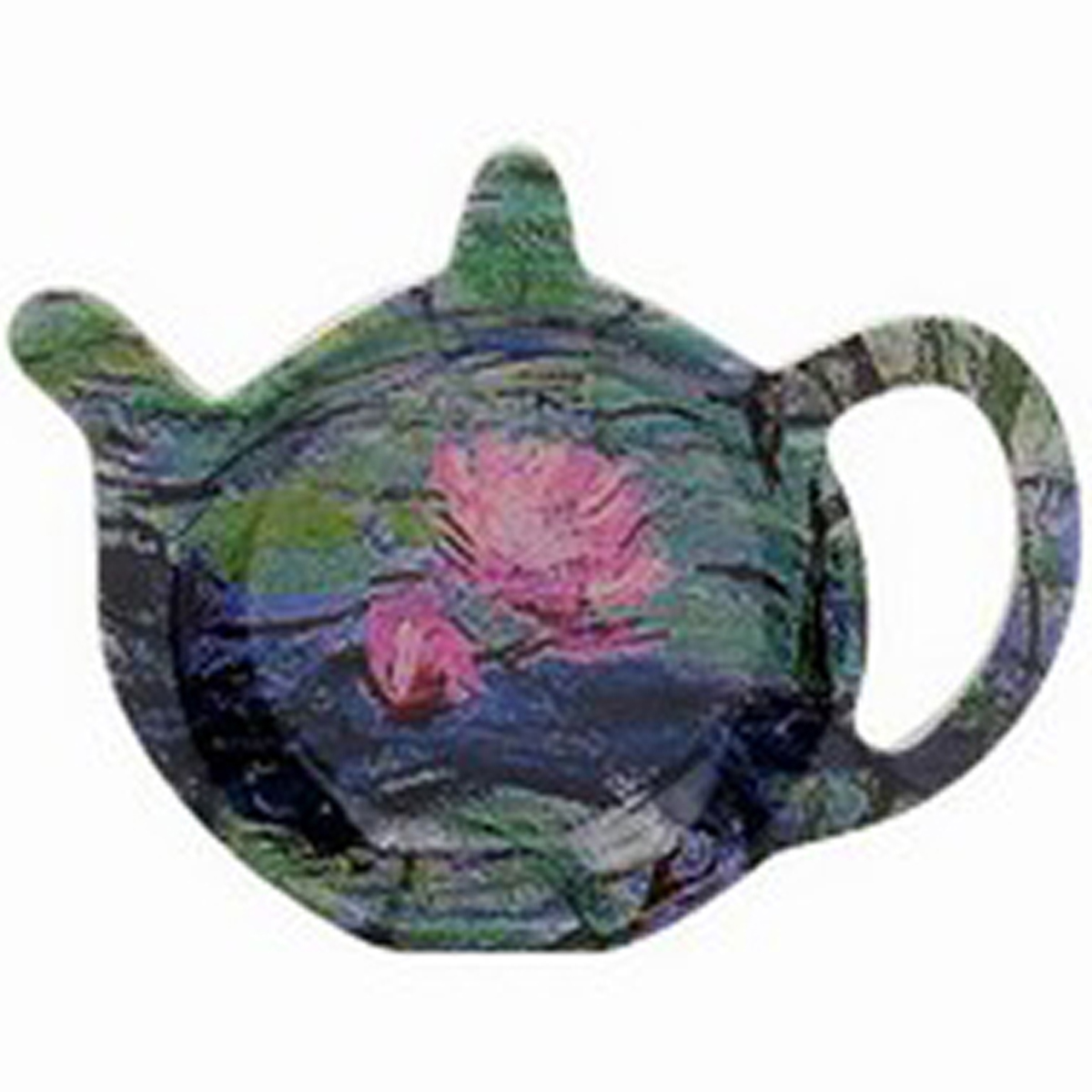 Repose sachets mélamine \'Claude Monet\' les Nymphéas - 12x10 cm - [A2646]