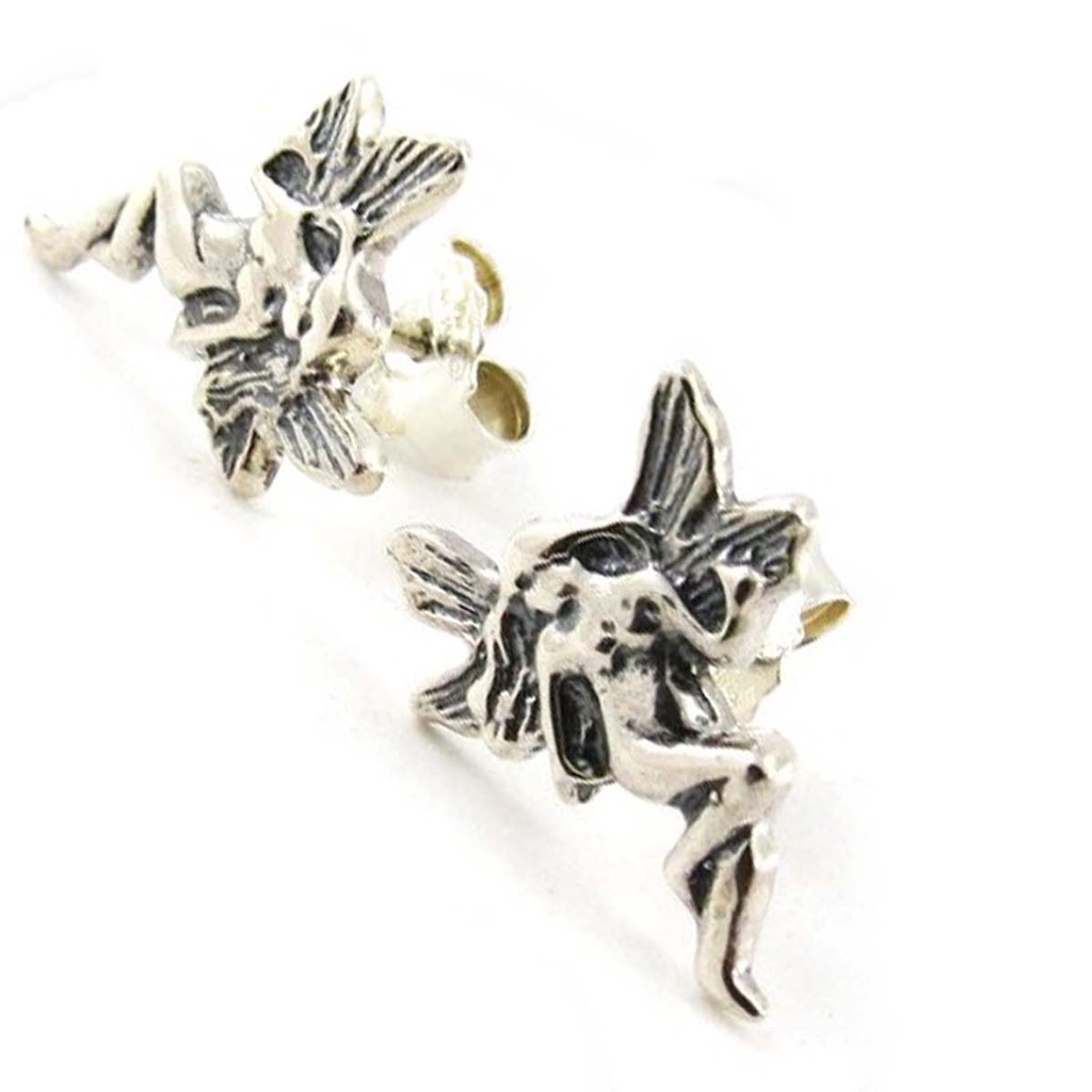 Boucles Argent \'Jolie Fée\' argent/argent/argenté/gris/  - [B3032]