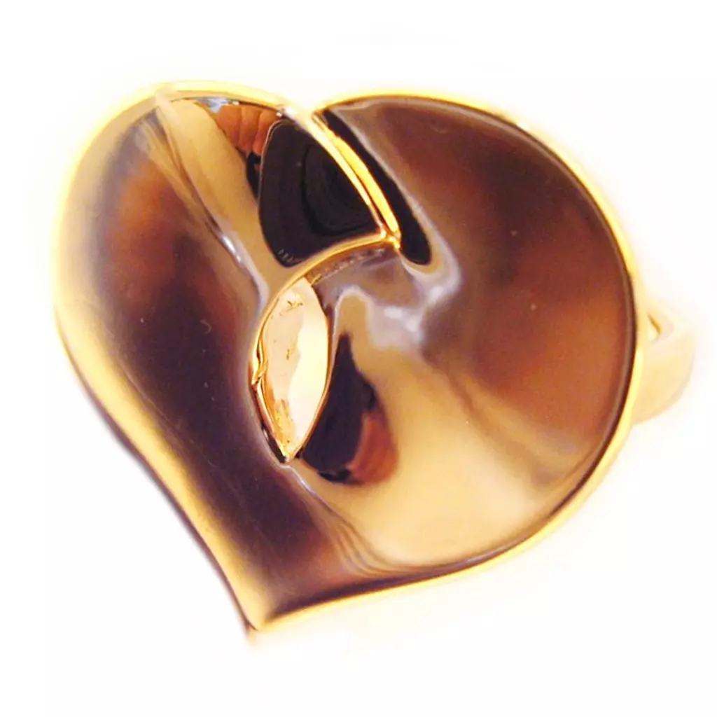 les trésors de lily Bague 'Coeur Volupté' [F0081]