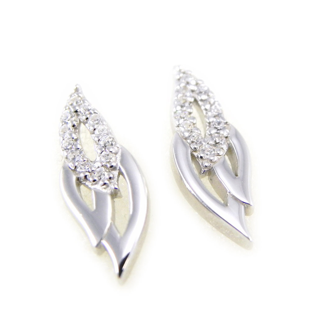 Boucles Argent \'Déesse\'  - [F7189]