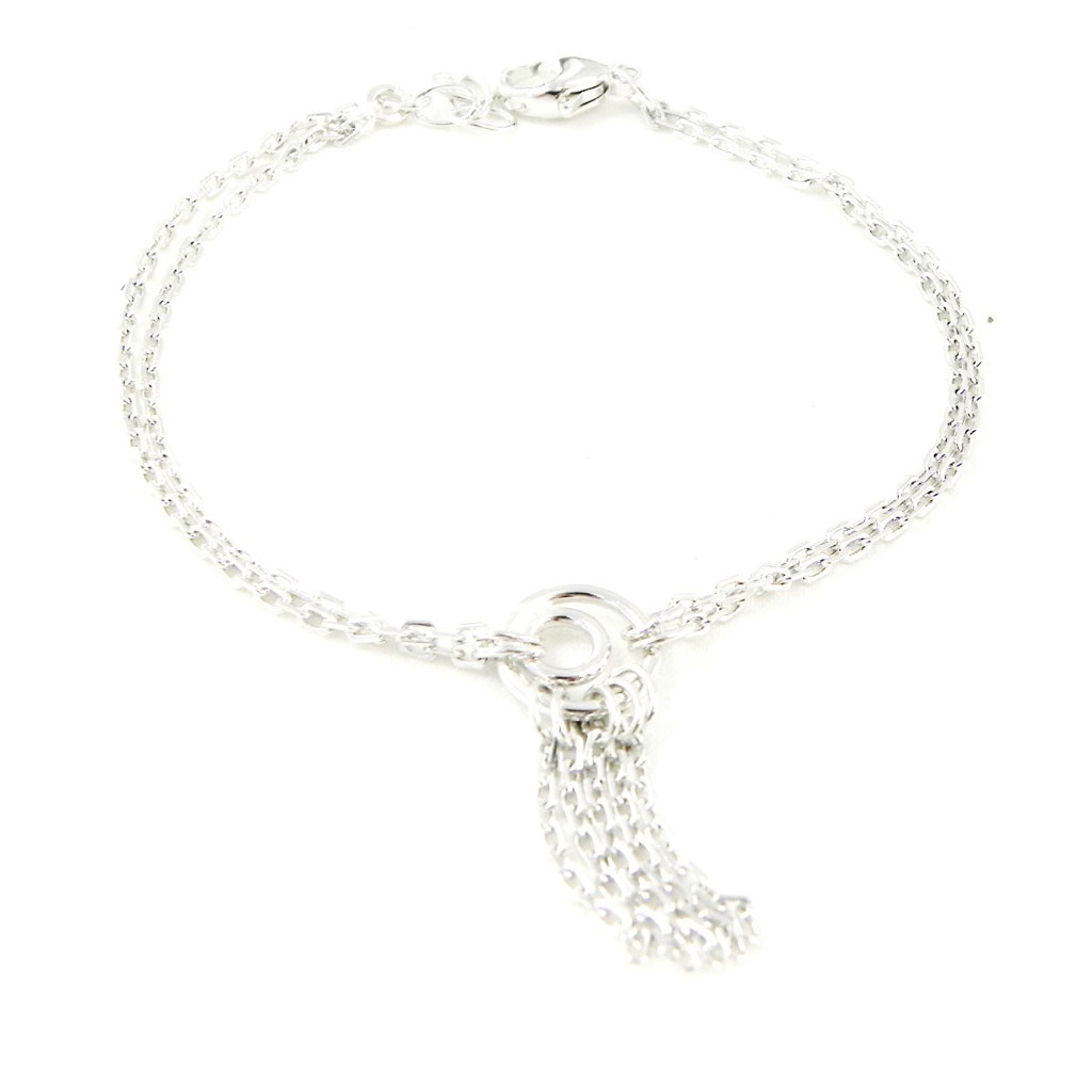 Bracelet argent \'Chorégraphie\'  - [H2979]