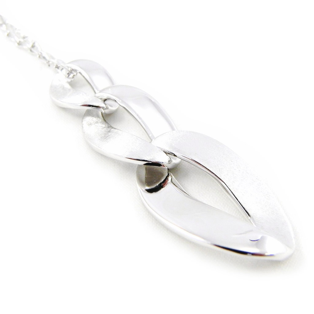 Collier Argent \'Chorégraphie\'  - [H3260]