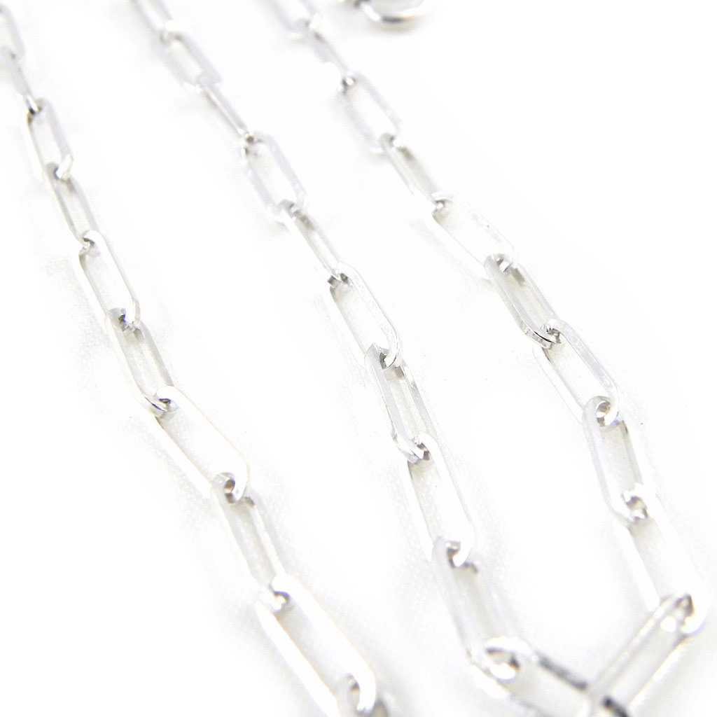 Collier argent \'Karl\'  - [H3389]