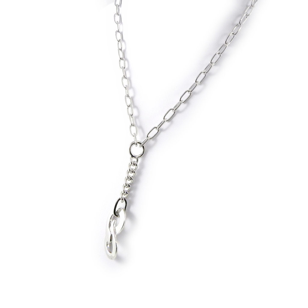 Collier Argent \'Chorégraphie\'  - [H3415]
