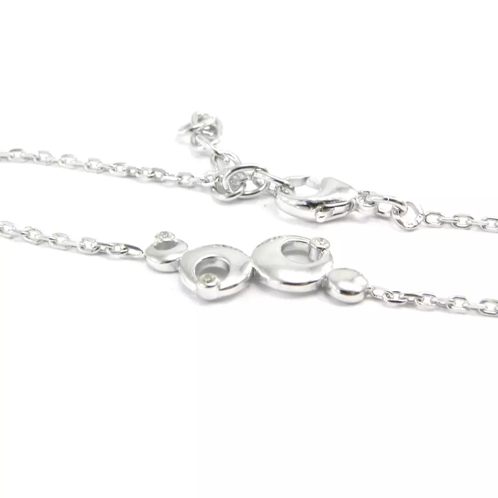 les trésors de lily Bracelet argent 'Chorégraphie' [I2908]