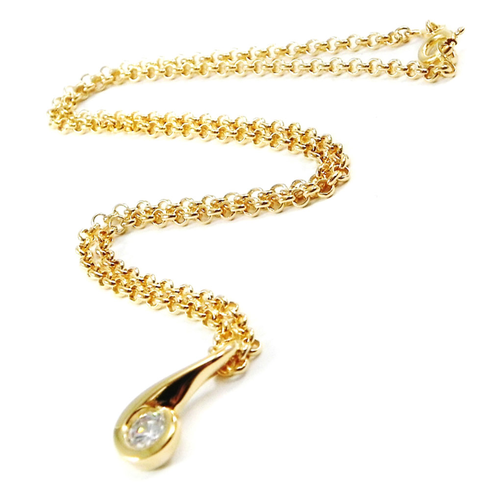 Collier Plaqué Or \'Câlin\'  - [I2999]