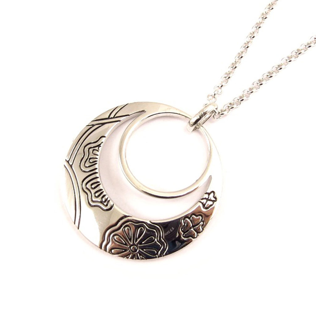 Collier Argent \'Calypso\' argenté - [L0680]
