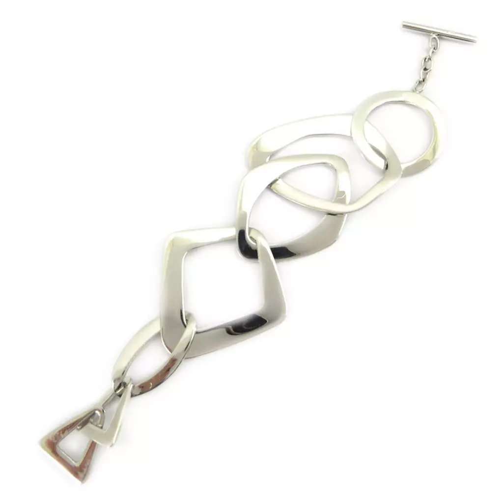 les trésors de lily Bracelet argent 'Calypso' argenté [L5345]