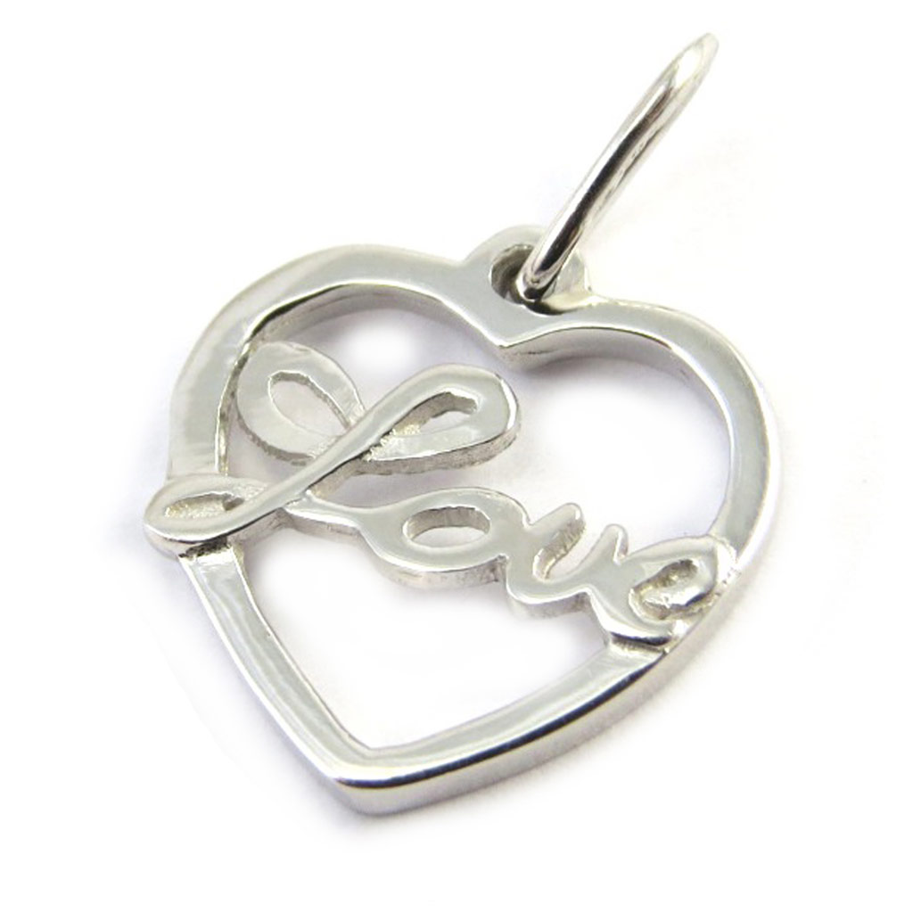 Pendentif argent \'Love\'  - [M5005]
