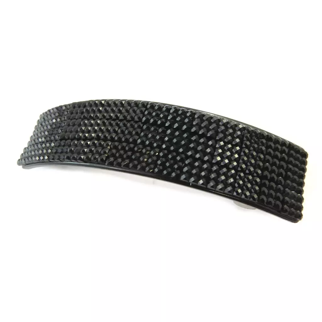 les trésors de lily Barrette 'Scarlett' noir 8 cm [N6323]